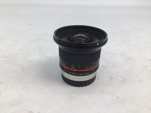 objetivo samyang samyang 12mm f/2 ncs cs para fujifilm x