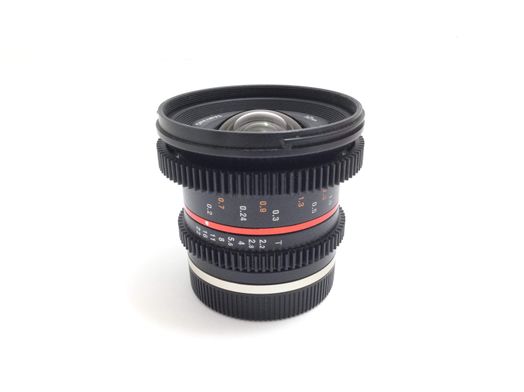 objetivo samyang samyang 12mm f/2 ncs cs para sony e