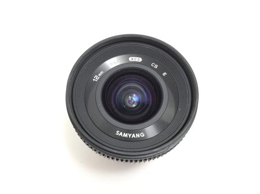 objetivo samyang samyang 12mm f/2 ncs cs para sony e