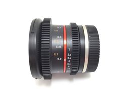 objetivo samyang samyang 12mm f/2 ncs cs para sony e
