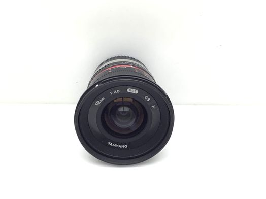objetivo samyang samyang 12mm f/2 ncs cs
