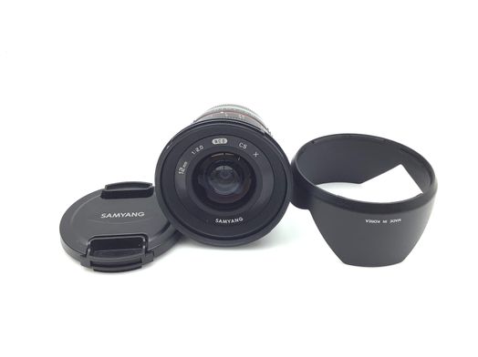 objetivo samyang samyang 12mm f/2 ncs cs