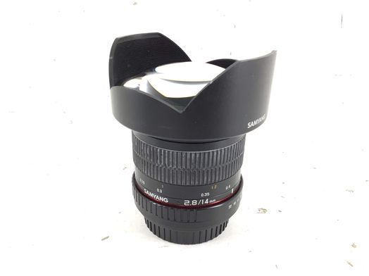 objetivo samyang samyang 14mm f/2.8 if ed umc as para canon ef/ef-s