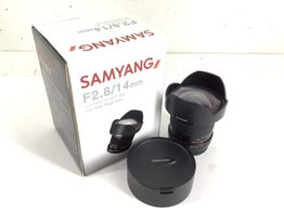 objetivo samyang samyang 14mm f/2.8 if ed umc as para canon ef/ef-s