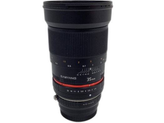 objetivo samyang samyang 35mm f/1.4 as umc para 4/3