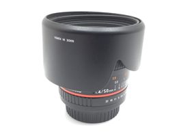 objetivo samyang samyang 50mm f/1.4 as umc para canon ef/ef-s