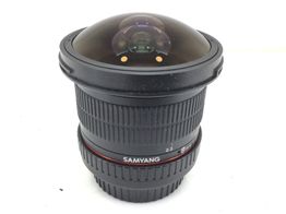 objetivo samyang samyang 8mm f/3.5 as if mc fish-eye csii para canon