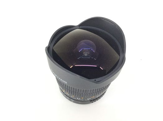 objetivo samyang samyang 8mm f/3.5 fish-eye cs vg10 para sony e