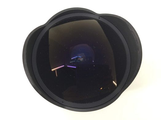 objetivo samyang samyang 8mm f/3.5 fish-eye cs vg10 para sony e