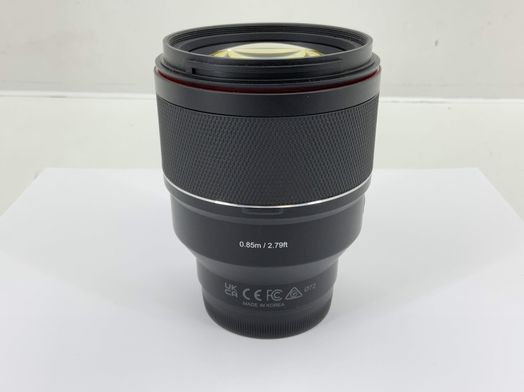 objetivo samyang samyang af 85mm f/1.4 ef para sony e