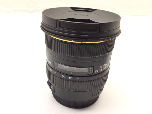 objetivo sigma sigma 10-20mm f4-5.6 ex dc /hsm para canon ef/ef-s