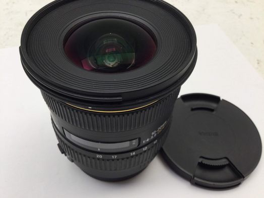 objetivo sigma sigma 10-20mm f4-5.6 ex dc /hsm para canon ef/ef-s