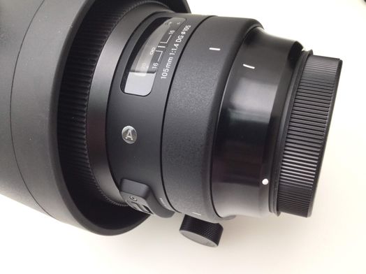 objetivo sigma sigma 105mm f/1.4 dg hsm (art) para canon ef/ef-s