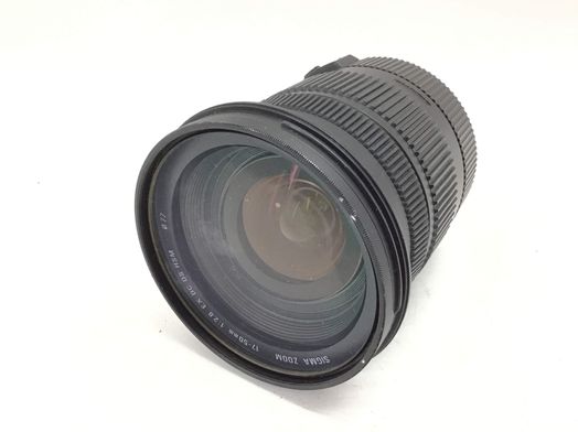 objetivo sigma sigma 17-50mm f2.8 ex dc os hsm para nikon f