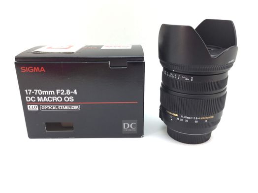 objetivo sigma sigma 17-70mm f2.8-4 dc macro os hsm para nikon f