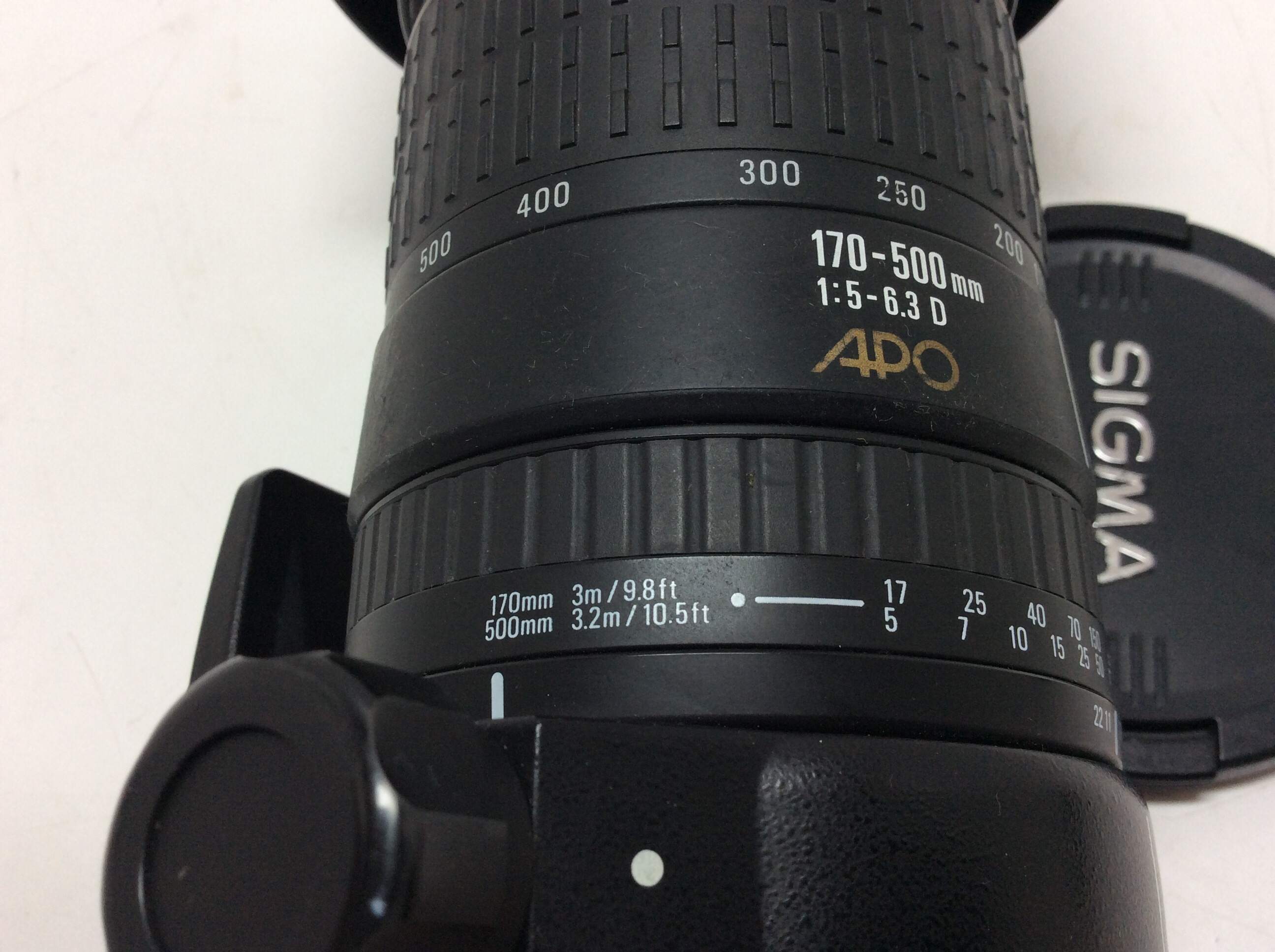 Sigma Apo 170-500mm F5-6.3 DG RF mit Sony E-Mount Adapter (Gebraucht