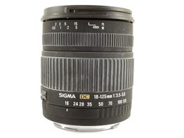 objetivo sigma sigma 18-125mm f3.5-5.6 dc para canon ef/ef-s