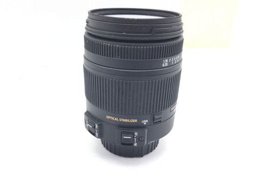 objetivo sigma sigma 18-250mm f3.5-6.3 dc macro os hsm para nikon f