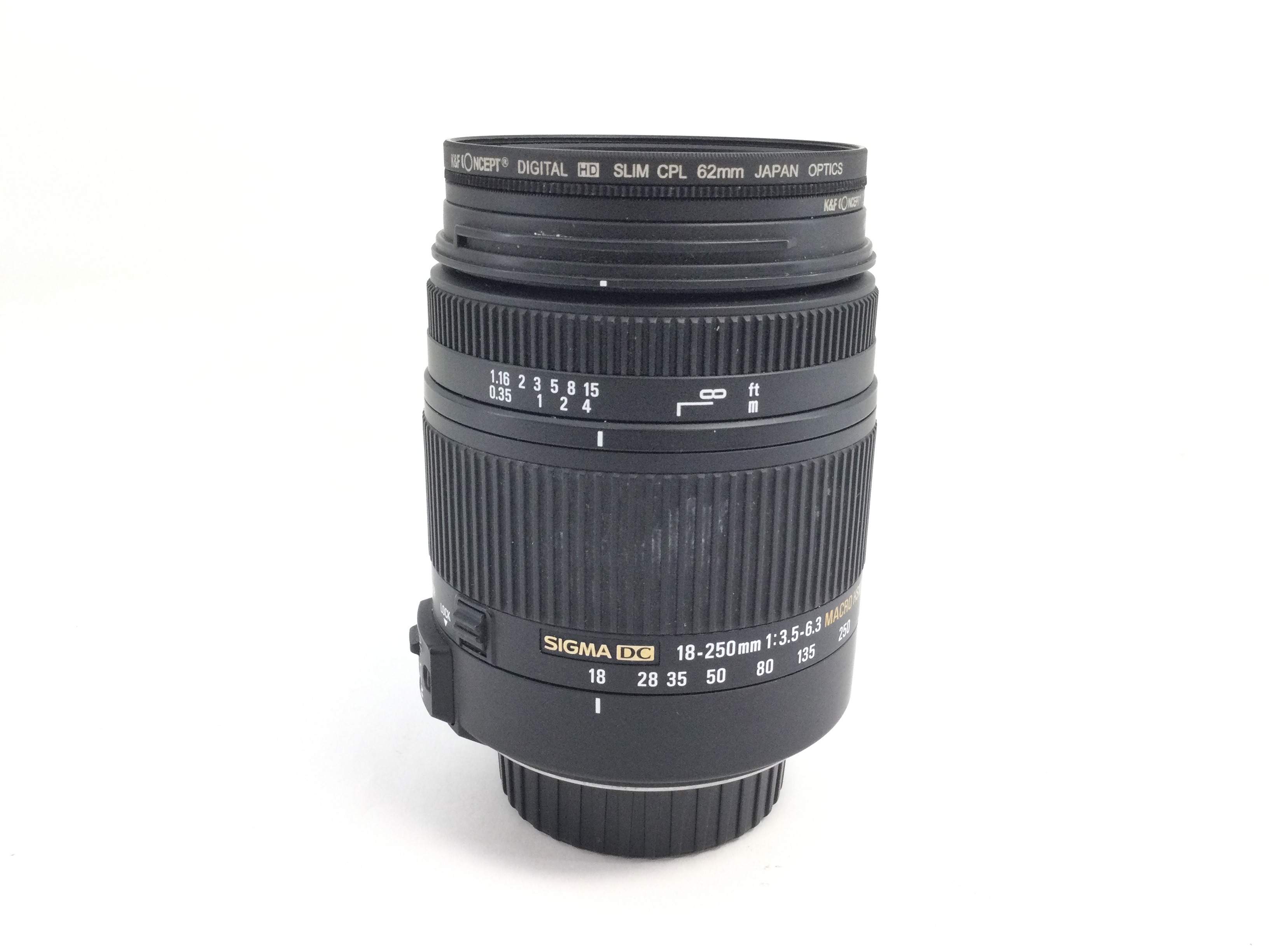 sigma 18-250mm dc os hsm para nikon f segunda mano en