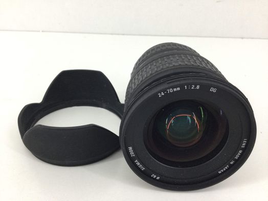 objetivo sigma sigma 24-70mm f2.8 ex dg hsm para canon ef/ef-s
