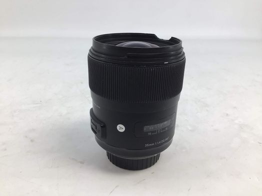 objetivo sigma sigma 35mm f1.4 dg hsm (art) para nikon f