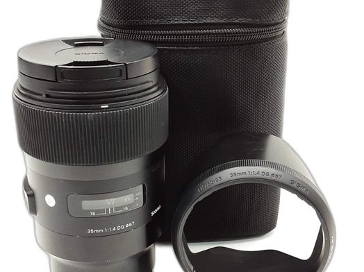 objetivo sigma sigma 35mm f1.4 dg hsm (art) para sony e