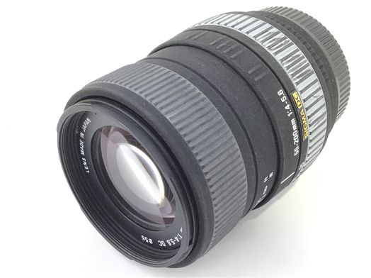 objetivo sigma sigma 55-200mm f4-5.6 dc para canon ef/ef-s