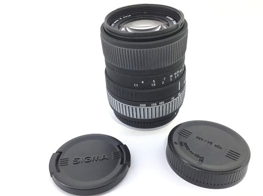 objetivo sigma sigma 55-200mm f4-5.6 dc para canon ef/ef-s