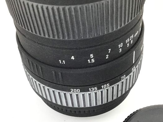 objetivo sigma sigma 55-200mm f4-5.6 dc para canon ef/ef-s