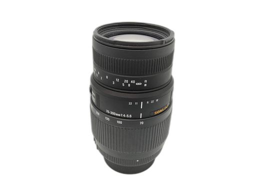 objetivo sigma sigma 70-300mm f4-5.6 dg macro para nikon f