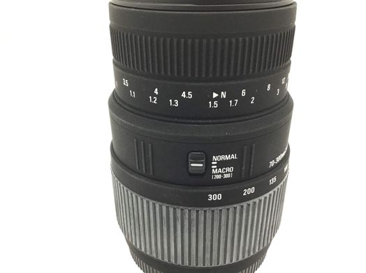 objetivo sigma sigma 70-300mm f4-5.6 dg macro para nikon f