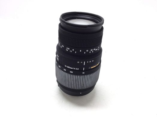 objetivo sigma sigma 70-300mm f4-5.6 dg macro para nikon f