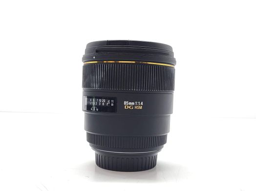 objetivo sigma sigma 85mm f1.4 ex dg hsm para canon ef/ef-s