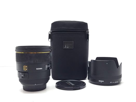 objetivo sigma sigma 85mm f1.4 ex dg hsm para canon ef/ef-s