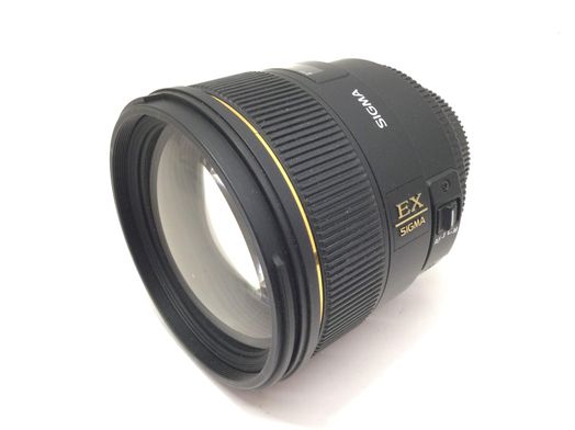 objetivo sigma sigma 85mm f1.4 ex dg hsm para nikon f