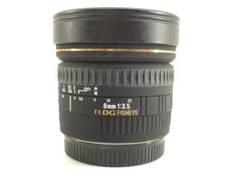 objetivo sigma sigma 8mm f3.5 ex dg circular fisheye para canon ef/ef-s