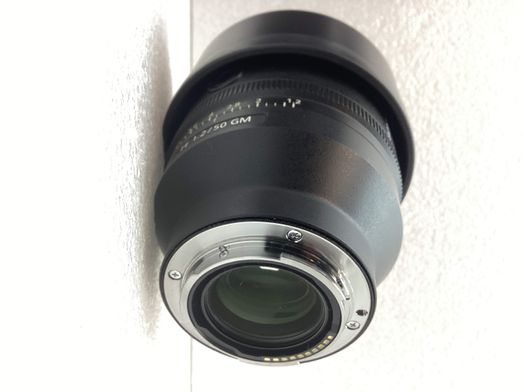 objetivo sony fe 1.2/ 50gm