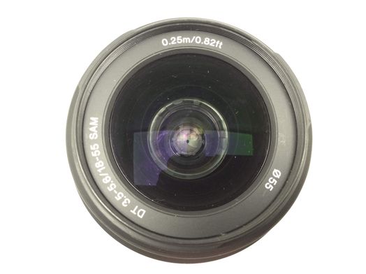 objetivo sony sony dt 18-55mm f/3.5-5.6 sam sal1855