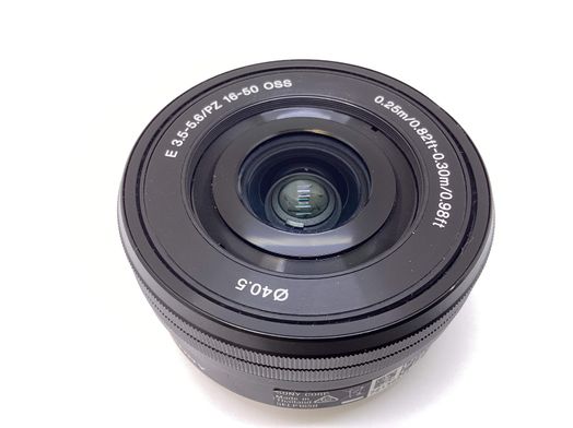 objetivo sony sony e 16-50mm f/3.5-5.6 oss pz selp1650