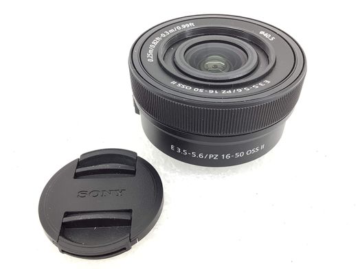 objetivo sony sony e 16-50mm f/3.5-5.6 oss pz selp1650