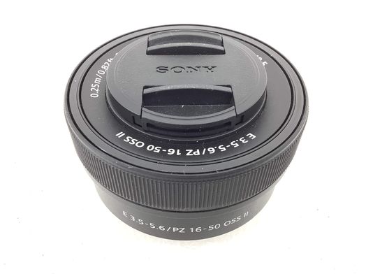 objetivo sony sony e 16-50mm f/3.5-5.6 oss pz selp1650