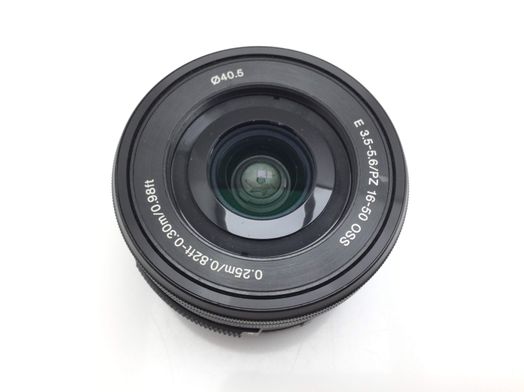 objetivo sony sony e 16-50mm f/3.5-5.6 oss pz selp1650