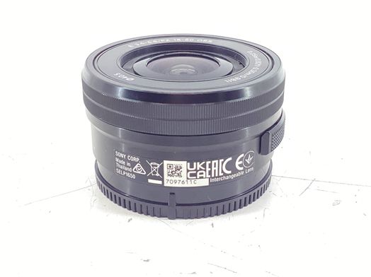 objetivo sony sony e 16-50mm f/3.5-5.6 oss pz selp1650