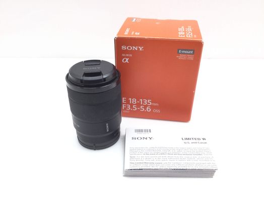 objetivo sony sony e 18-135mm f/3.5-5.6 sel18135