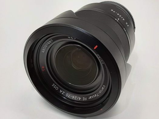 objetivo sony sony fe 24-70mm f/4 za oss carl zeiss vario-tessar t* sel2470z