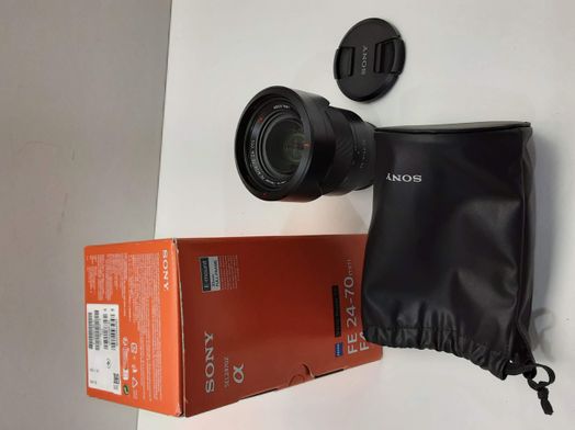 objetivo sony sony fe 24-70mm f/4 za oss carl zeiss vario-tessar t* sel2470z