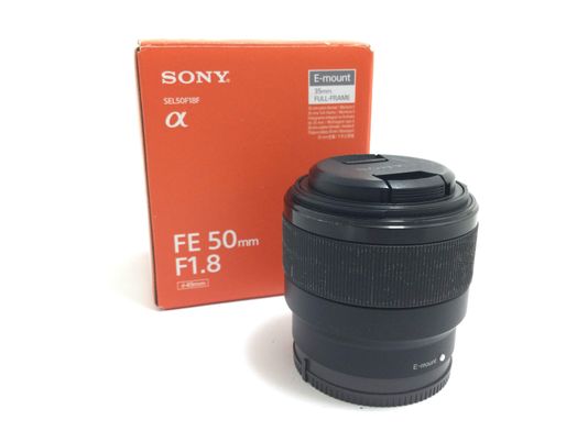objetivo sony sony fe 50mm f/1.8 sel50f18f
