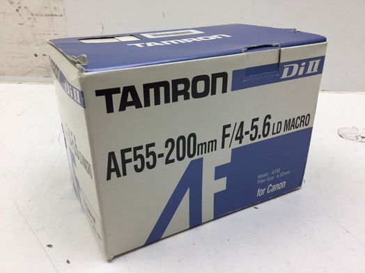 objetivo tamron tamron af 55-200mm f/4-5.6 di ii ld macro para canon ef/ef-s
