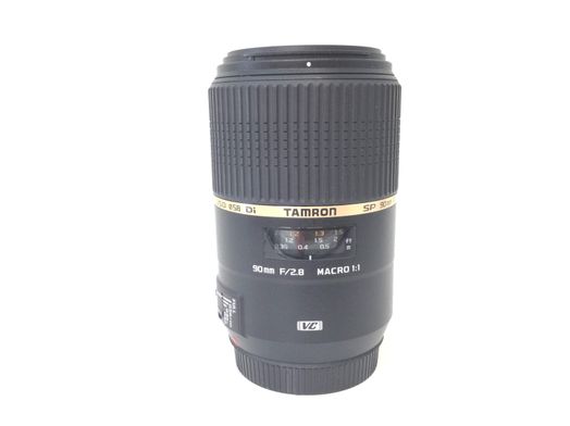 objetivo tamron tamron sp 90mm f/2.8 di macro 1.1 vc usd (f017) para canon ef/ef-s