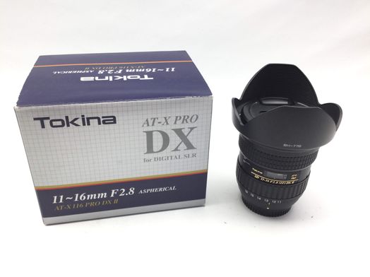 objetivo tokina tokina af 11-16mm f2.8 at-x pro dx ii para nikon f